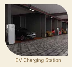 ev charging station at atlanta enclave